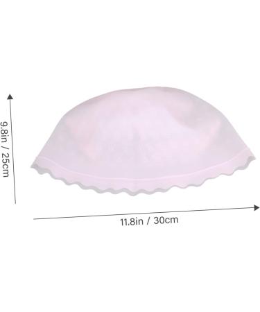 FRCOLOR 4pcs Silicone Highlighter Cap Dyeing Color Cap Hair Caps Silicone Hair Coloring Hat Reusable Highlight Caps Highlighting Hat Hair Dye Cap Balance Pink Hair Care Product - Buy Online on GoSupps.com