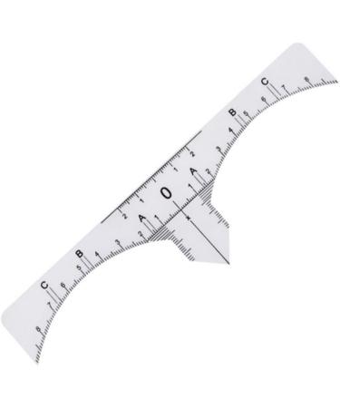 NOLITOY 30 Pcs Microblading Ruler Sticker Scale Ruler Eyebrow Guide Measure Tool Design Ruler Make up - Buy Online on GoSupps.com