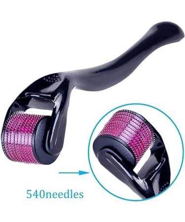 Derma Roller Hair Growth for Men and Women Microneedling Skin Beard & Hair Growth scalp roller for Skin Rejuvenation Anti Ageing Wrinkle Hair regeneration Scar (0.5mm) - Buy Online on GoSupps.com