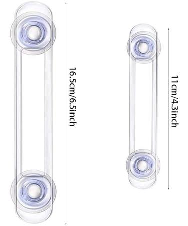 6 Pcs Baby Child Safety Locks Transparent Child Safety Cupboard Door Lock Multi-Purpose Latches Mini Multifunction Latch for Kitchen Cabinets Drawers Ovens Refrigerators - Buy Online on GoSupps.com
