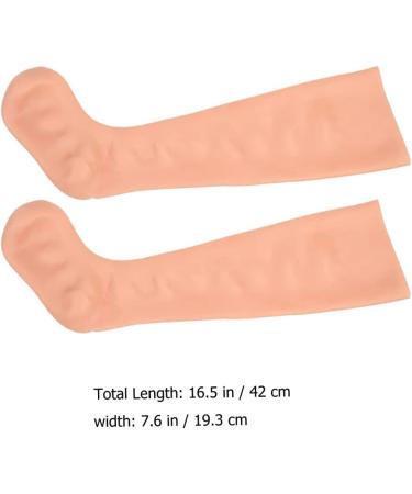 MAGICLULU 2 Pairs Exfoliating Moisturizing Socks Block Heels for Women Dressy Cracked Heels Socks Ladies Heels Elastic Long Socks Feet Moisturising Socks Women's Socks Sebs - Buy Online on GoSupps.com