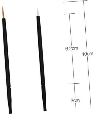 Baluue 300 Pcs Eye Makeup Tools Eyeliner Brushes Fine Point Eye Shadow Eye Gel White Eye Liner - Buy Online on GoSupps.com