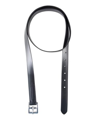 PFIFF 102695 Stirrup leathers 'Synthetic' black 130 130 cm Black