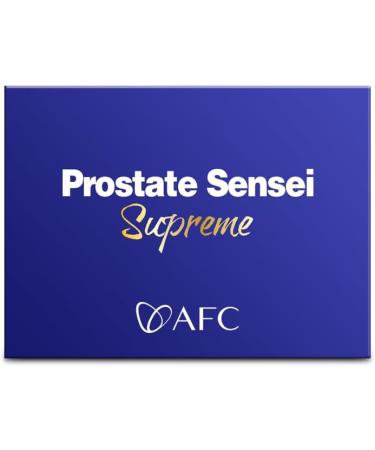 AFC Japan Prostate Sensei Supreme | Clinical Strength Saw Palmetto for Prostate Health | Reduce Frequent Urination | Better Bladder Emptying | 60-Day Supply - Buy Online on GoSupps.com