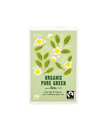 Marks and Spencer Marks & Spencer 50 g Organic Pure Green Tea (Pack of 6)