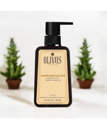 Daspi G da San Tic A OLIVOS Organic Olive Oil Mandarine Shower Gel 750 ml - Buy Online on GoSupps.com