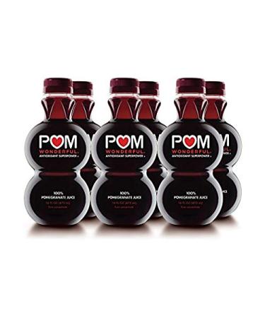 POM Wonderful, 100% Pomegranate Juice, 16 Fl Oz Bottle (Pack of 6)