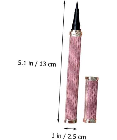 CRILSTYLEO Eyeliner Eyelash Glue Pen Black Eye Liner Pencils Eye Liner Liquid Liner Eye Makeup Skinned Pink - Buy Online on GoSupps.com