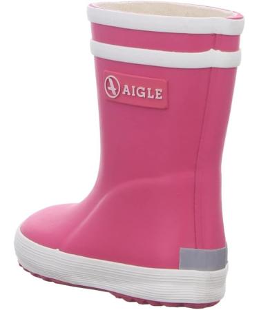 Aigle Unisex Kid's Baby Flac Wellington Boots - Pink Rose - Size 5.5 UK Child - New 001 - Buy Online on GoSupps.com
