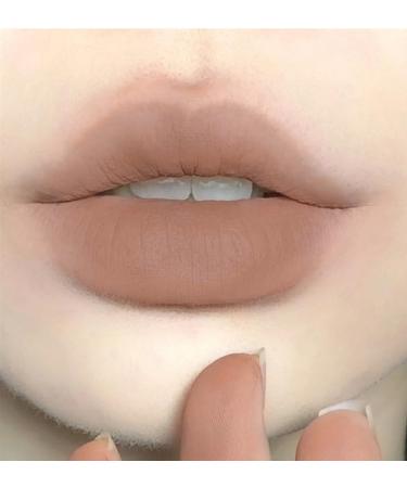 BADALO Lipstick Mat Waterproof Nonstick Cup Will Not Fall Off White Bean Paste Milk Tea Color Size 5 A sip of coffee Color 08g - Buy Online on GoSupps.com