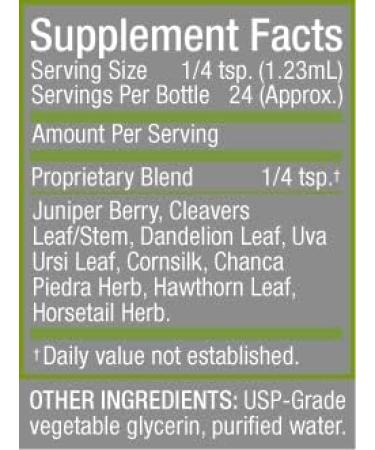 Cedar Bear Kidney & Bladder Blend - Liquid Herbal Supplement for Urinary Support | 1 Fl Oz - Soothes & Tonifies - Buy Online on GoSupps.com