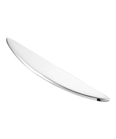 Combined fascia knife made of stainless steel tool Guasha massage device Guasha massage sucks massage plate slabs myofascial release tool Guasha-scraped stainless steel massage tab Sport silver 20x3cm