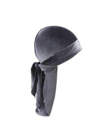 4pcs Premium Velvet Durag Head Wear for 360 Waves - Red Black Grey Cream - Buy Online on GoSupps.com
