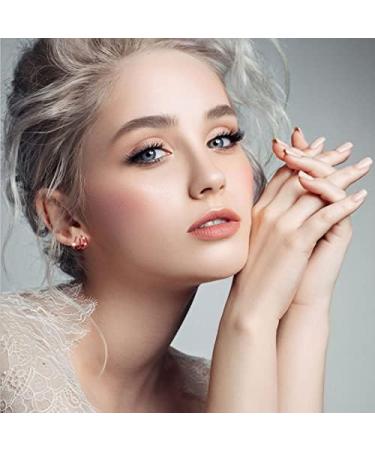 Needle Earrings for Girl Wrap Stud Ear Cuff for Women Earring Cuff Stud Ear Cuffs Hoop Purple Dangle - Buy Online on GoSupps.com