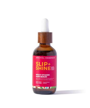 KREY L ESSENCE Haitian Moringa Oil Slip + Shine Multi-Vitamin Length Retention Hair Serum  2 oz.