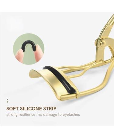 Effortless Lash Curler: Instant Eye-Opening Effect Easy-to-Use Eyelash Curling Tool-Design for Home & Travel Yellow - Buy Online on GoSupps.com