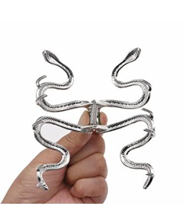 Bartosi Green Snake Hair Claw Clip - Non Slip Fashionable Gothic Hair Clamp for Women and Girls | Halloween Hair Accessory - Buy Online on GoSupps.com