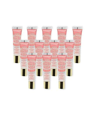 KISS Broadway Clear Lip Gloss 0.47oz/14ml 12Pcs (Rosehip Oil) - Buy Online on GoSupps.com