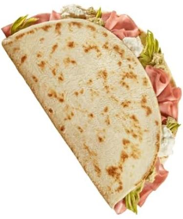 Roberto Gourmet Piadina Spessa Piadina 350 g Pack of 10 Each Pack Contains 3 Envelopes + Polpa di Pomodoro 400 g - Buy Online on GoSupps.com