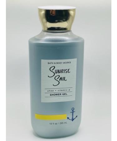 Bath Body Works Sunrise Sail Shower Gel 10 Ounce Full Size Body Wash