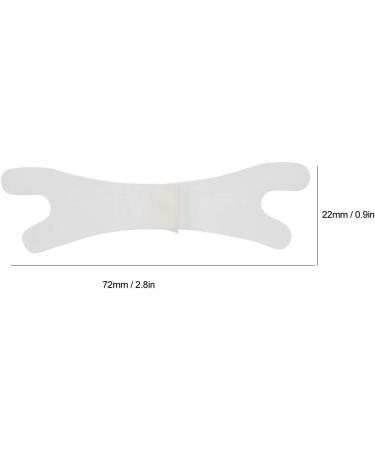 TOPINCN Pack of 10 PVC Disposable Nose Strips for Improved Breathing and Maximum Hold at Night - 72 x 22mm - Buy Online on GoSupps.com