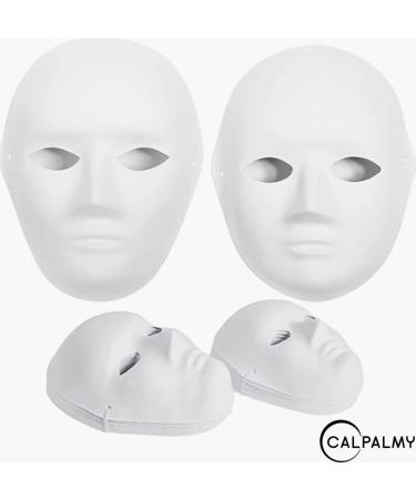 30 Pack Paper Mache Masks - Ideal for Crafting, Theater, Halloween & Masquerade Parties - Buy Online on GoSupps.com