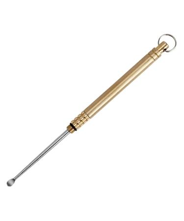 Titanium Alloy Ear Spoon Tools for Ear Cleaner Earbuds Earwax Tweezers Ear Digger Ear Picks Titanium Alloy Earpick Digging Ear Spoons Ear Pick Spoon Curette Golden - Buy Online on GoSupps.com
