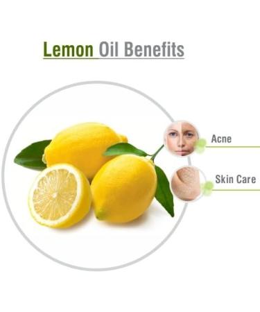 Lemon Oil 100% Natural Pure Undiluted Uncut Essential Oils 100ml Lemon 100 ml - Buy Online on GoSupps.com