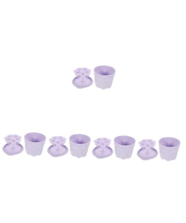 Angoily 5 Sets Makeup Brush Cleaning Bowl Cleansing Brush Makeup Tool Cleaner Brush Cleaner Kit Makeup Brush Cleaner Cosmetology Kit Make up Brush Cleaner Brush Cleaning Pad Pp Washer Tpr