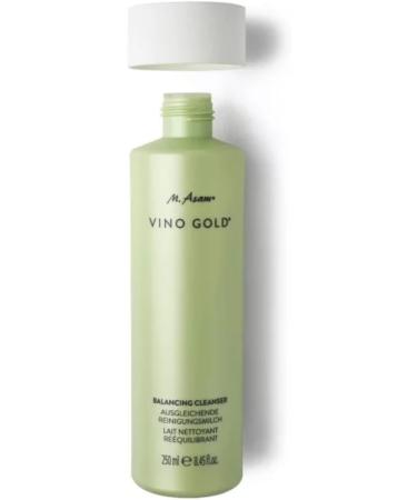 M. Asam VINO GOLD Rebalancing Cleansing Milk (250ml) Refines skin texture & gently exfoliates dead cells sugar crystals soaked in grape seed oil leaves skin smooth - Buy Online on GoSupps.com