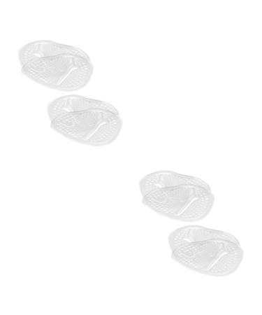Gatuida 4 Pairs Forefoot Pad Shoes Inserts for Women High Heel Anti-Skid Insole Insoles for Heels High Heel Forefoot Inserts Foot Pads Pad for Shoes of Cushion Damping Women's