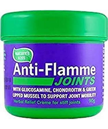 Nature's Kiss - Anti-Flamme Joints - Herbal Analgesic Cream for Joint Pain - 3oz Tub (90g)