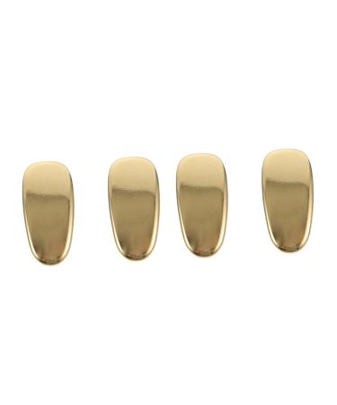 Gleavi 4 pieces glasses nose pads gold glasses repair glasses stand sunglasses holder shot glasses glasses nasal support universal nose pad glasses pading glasses.