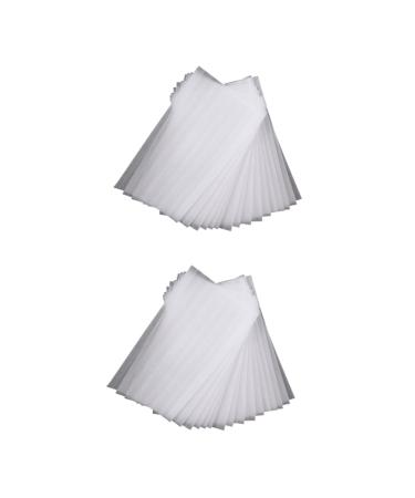 Angoily 100 Sheets Pearl Cotton Highlighter Hair Dye Bubble Suit Hair Bleach Hair Color Supply Hair Tinting Strips Barber Supply Hair Paper Wraps Tools Mesh White Care Glossy Paper Foam 30x10cmx2pcs Whitex2pcs