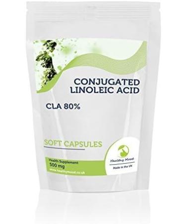 Conjugated Linoleic Acid CLA 80% x 60 Soft Capsules Health Food Supplements Nutrients HEALTHY MOOD UK Quality Nutrients - Buy Online on GoSupps.com