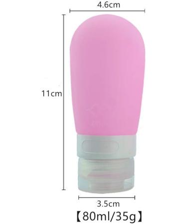 Perfecbuty 4PCs Portable Travel Silicone Set - BPA-Free TSA Approved Containers for Shampoo Shower Gel Lotion & Body Care | International Shipping Available - Buy Online on GoSupps.com