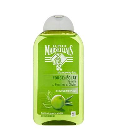 Le Petit Marseillais Gentle shampoo strength & shine apple & olive leaves - 250 ml bottle