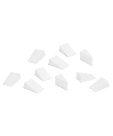 Artist's Choice Makeup Sponge Mini Applicator Wedges - 100 Pack, Latex-Free for Foundation, Blush, Eye Shadow - Crisp Edges for Control and Effortless Blending - Sanitary Single-Use Option - Buy Online on GoSupps.com