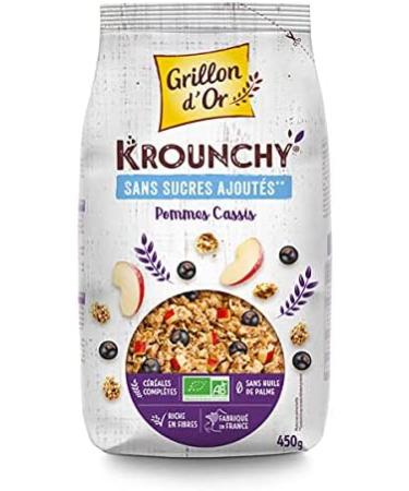 Grillon D'Or - Krounchy Apples and Blackcurrants 450G - Sold per unit - Buy Online on GoSupps.com