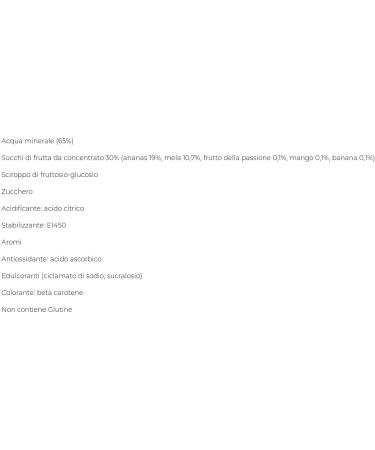 San Benedetto Juicy Pineapple Fusion Lot of 12 bottles in PET 1.5 l of fruit juice - Buy Online on GoSupps.com