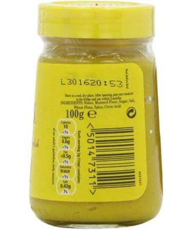 Colman's Original English Mustard 100g - Authentic English Flavor | Pack of 1 - Buy Online on GoSupps.com