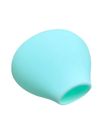 Reusable Makeup Brush Silicone Reusable Dust-Proof Protector Caps for Foundation Brush - Travel Makeup Brush Covers Suitable for Makeup Lovers Green