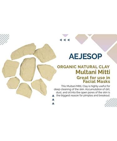 Buy Multani Mitti Natural Clay Face Mask - 7 oz (200 gm) | Organic Mud Mask for Radiant Skin | International Shipping Available - Buy Online on GoSupps.com