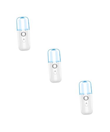Beavorty 3pcs Nano Water Replenishing Instrument Handheld Sprayer Cool Mist Steamer Usb Charged Humidifier