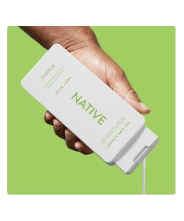 Native Body Wash - Key Lime & Sugar | Sulfate Free & Paraben Free | Unisex 18 oz - Buy Online on GoSupps.com