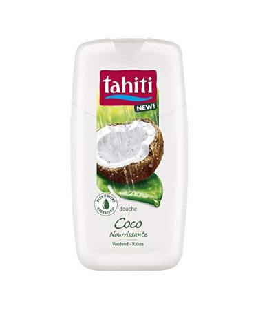 TAHITI Tahiti - Standard Coconut Shower Gel 250ml - Pack of 4 - Price per Pack - Fast Delivery in Metropolitan France within 3 Business Days