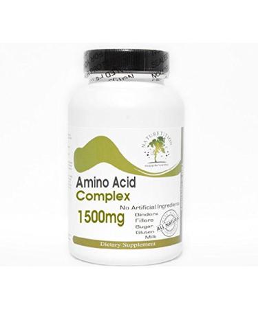 Amino Acid 1500mg Complex 200 Capsules - No Additives Naturetition Supplements