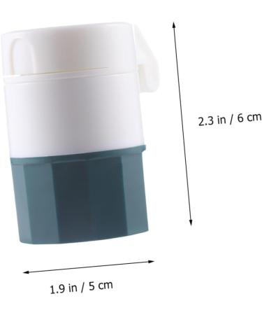 Portable Medicine Splitter - Convenient Dispensing Medication Divider | Four Treasure Green Size 1 - Buy Online on GoSupps.com
