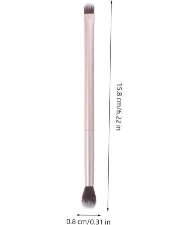 Outanaya 20pcs Double Brush Makeup Brush Eye Brush for Makeup Cosmetic Eye Brush Makeup Tool Golden  - Buy Online on GoSupps.com
