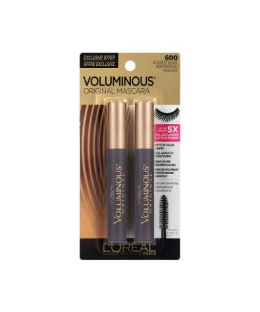 VOL MASCARA 2 PK BLACKEST BLK